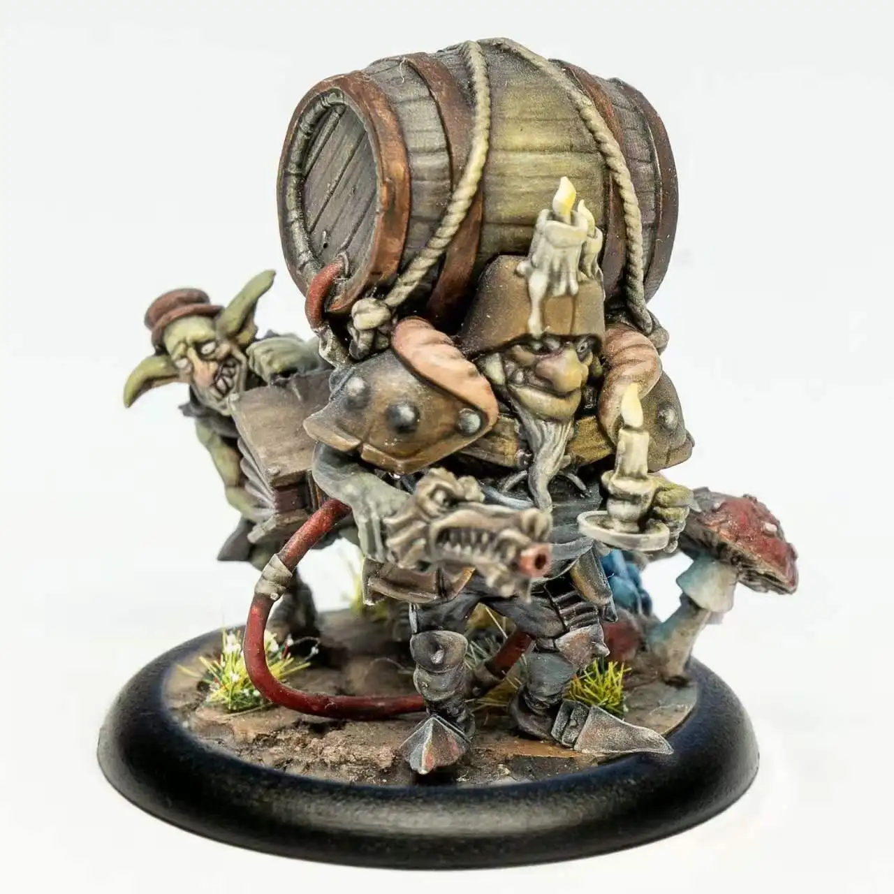 Resin Model Kit MoonStone Firespitter Unassembled Sculpture for Hobbyists
