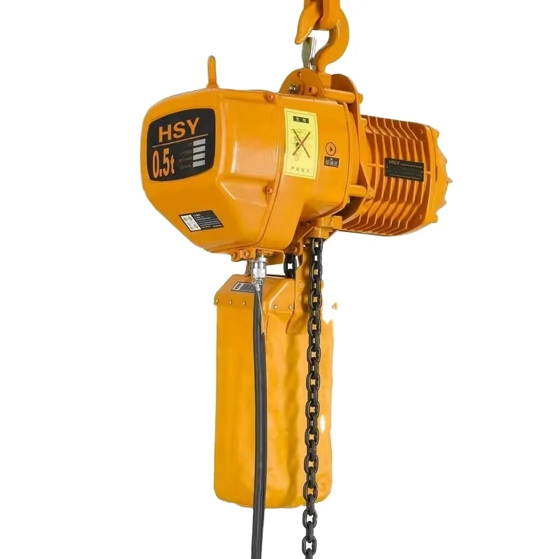 1t 5t Electric Chain Hoist Fixed Running Electric Lifting Hoist Warehouse Special Lifting Hoist