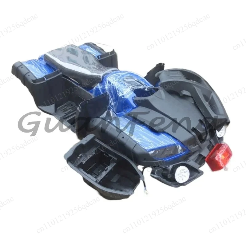 ATV full set of shell, plastic parts for the whole car, main seat cushion, pedal hemming