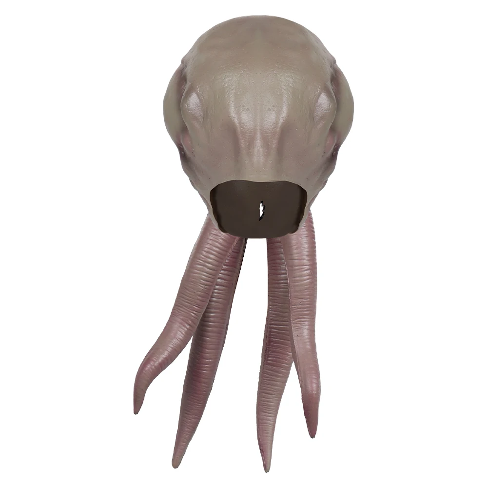 Baldur Cos Gate illithids Mind Flayer máscara Cosplay máscaras de látex casco mascarada fiesta de Halloween accesorios para adultos hombres mujeres