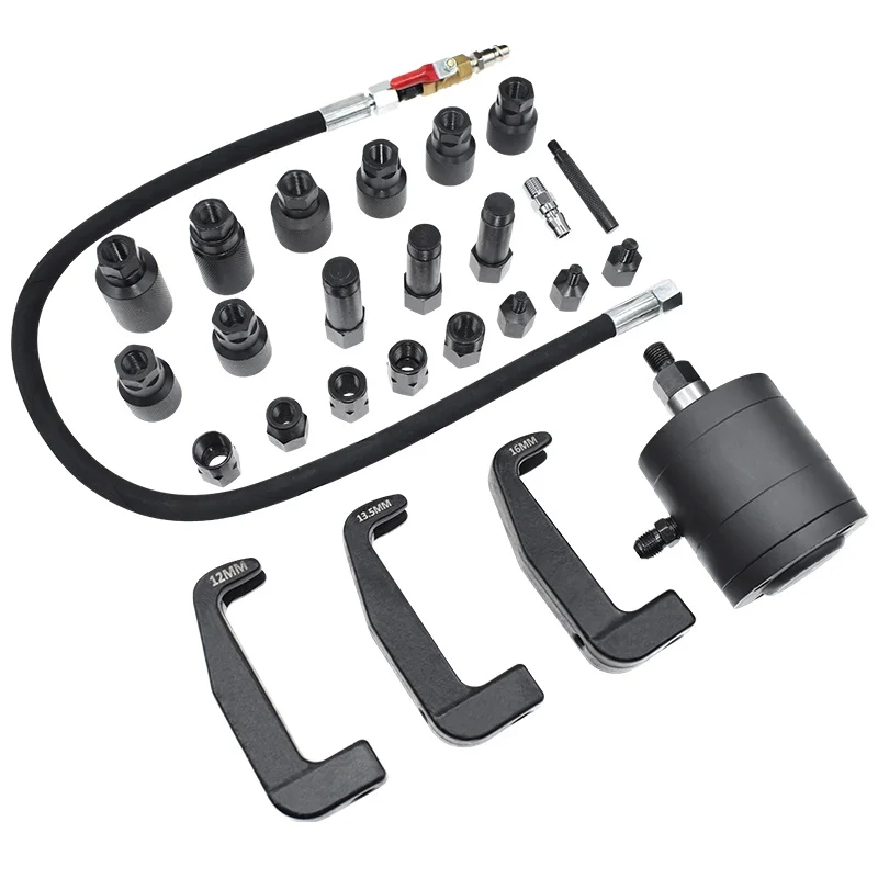 Para Mercedes Benz Bosch Siemens 1000 N V80 Datong G10 tirando inyector de combustible diésel neumático juego de herramientas de desmontaje cosas de coche