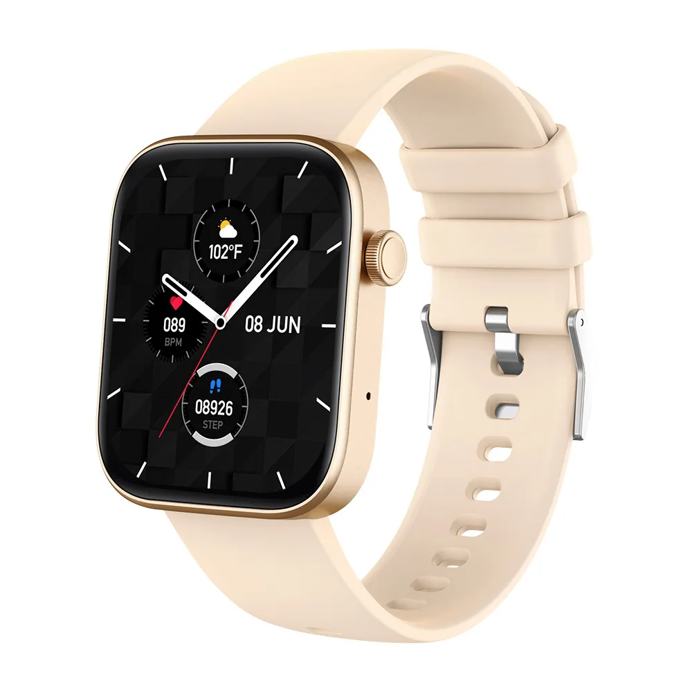 

P71 Smart Watch 1.91 Inch HD Screen BT Call App Information Display Voice Assistant Heart Rate Health Mointor 100+ Sports Modes