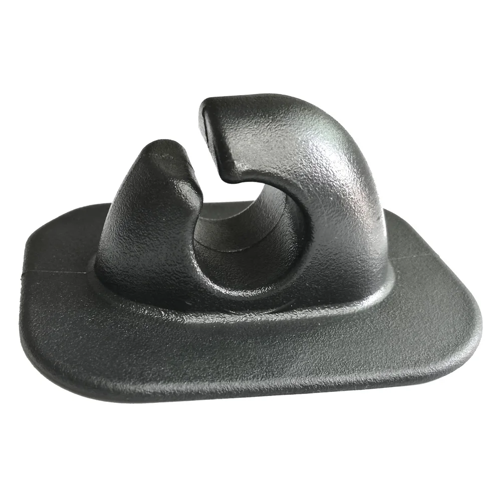 2pc Inflatable Boat Rowing Pole Paddle Clips Holder PVC Mount Patch Dinghy Kayak Canoeing Rafting Round Single Hole Rope Buckle
