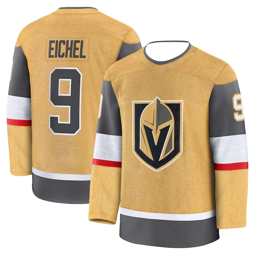 Hockey Jersey - Gold with Gray - 3D Printing Gold recension och pris