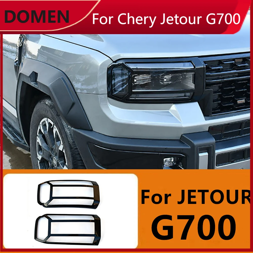 

Modified Headlight Lights Cover Head Lamp Cover For CHERY JETOUR G700 2025 2026 Car Front Head Lamp Cover Accessories
