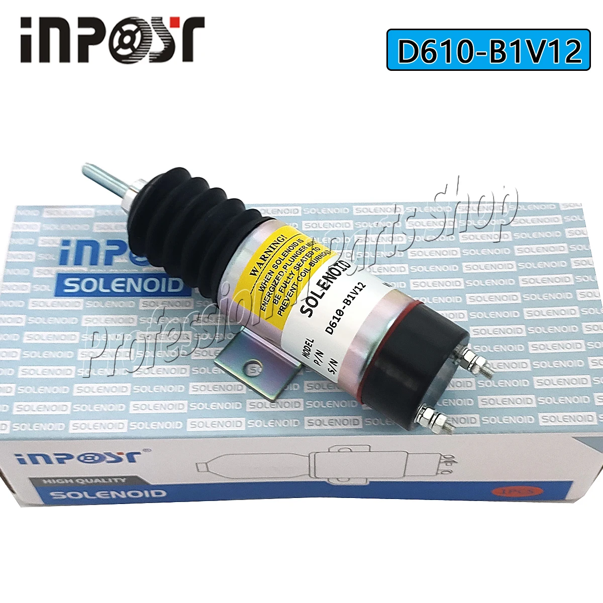

D610-B1V12 Соленоид с двойной катушкой 12 В для двигателя Kubota D905 D610-B1V12 D610B1V12