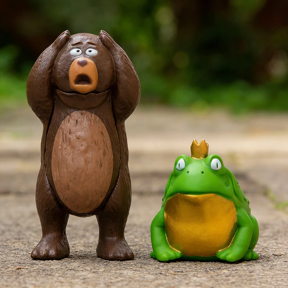 24 Pezzi Anime Hoppers Movie Figure Toy Blind Bag Cute Beaver Mabel PVC Ornaments Model Toy Children Birthday Gift Random Blind Box