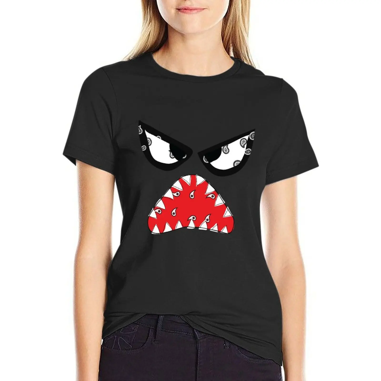 Instant Crush - Julian, The Shark T-Shirt aesthetic clothes Short sleeve tee summer clothes cute tops Woman fashion