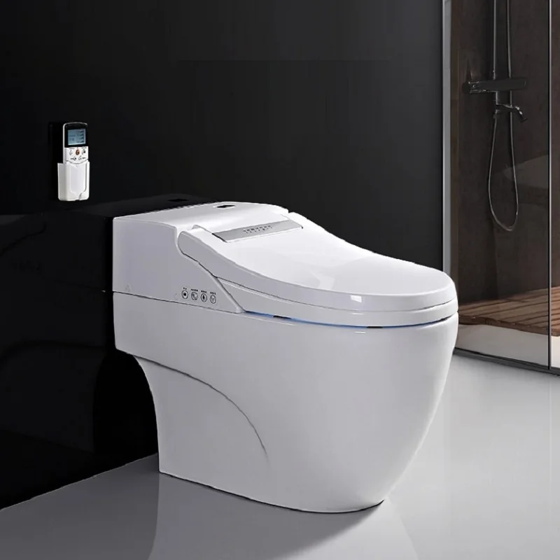 Japanese Household Bathroom Watermark Massage Clean Smart Toilet With Remote