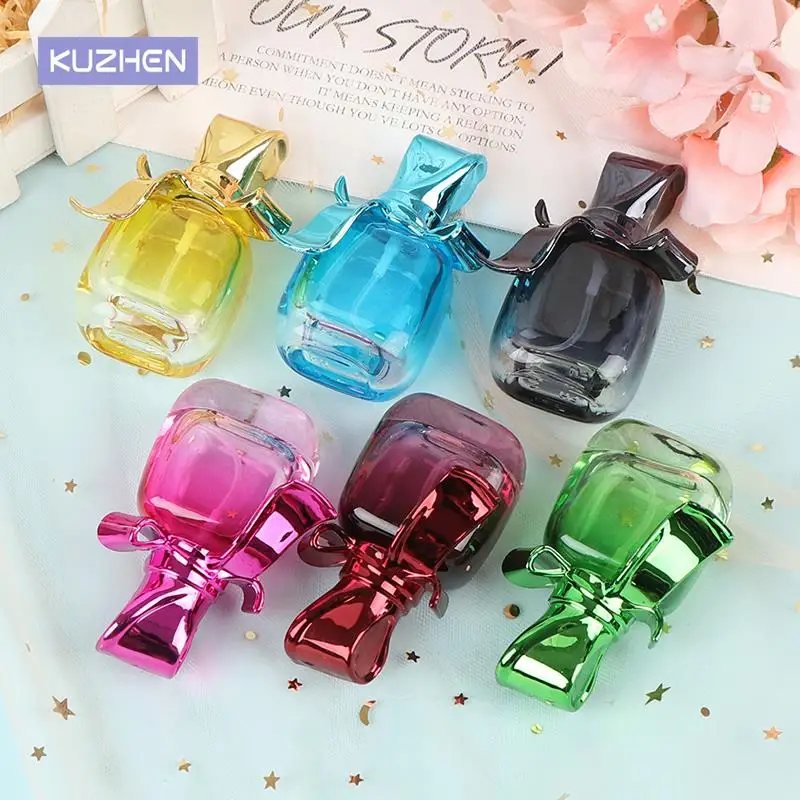 1Pc Makeup Tool 6 Colors 15Ml Glass Empty Perfume Bottles Spray Atomizer Refillable Bottle Scent Case