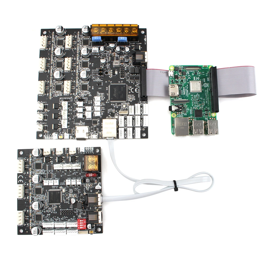 Clonato Duet 3 6HC e Duet 3 Espansione 3HC + Raspberry Pi 3 Modello B Aggiornamenti Scheda avanzata 32 bit per stampante 3D e macchina CNC