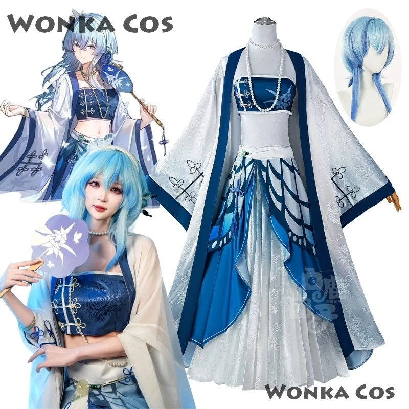 The Shorekeeper Cosplay Wuthering Waves Costume Lovely Dress Uniform Women West Lake Game Suit Halloween Party Outfit Role Play