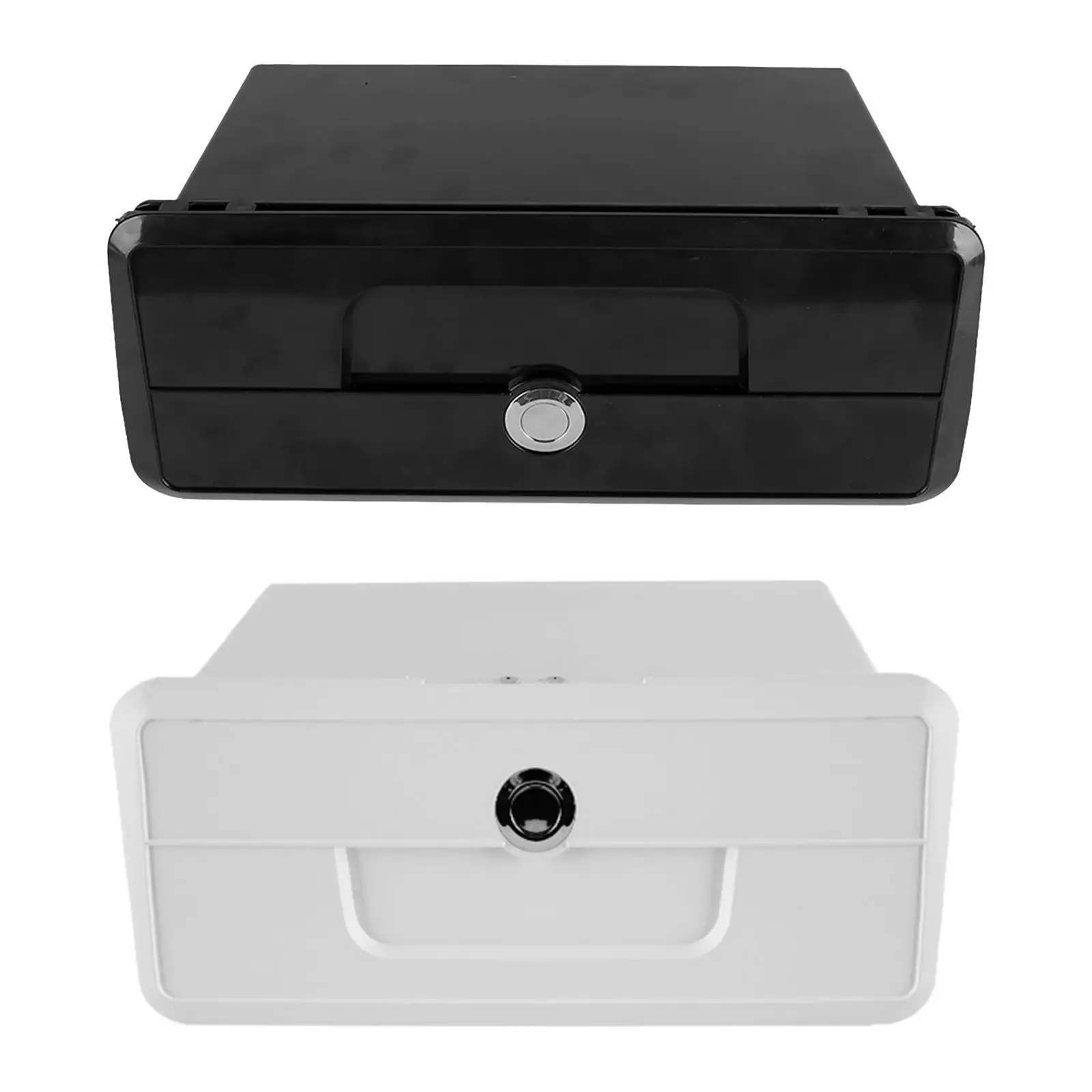 Marine Deck Storage Box Lightweight Tool Box Locking with Lock Yacht Storage Case Boat Glove Box Container for Sunglasses