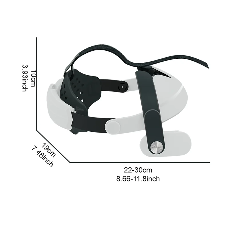 For Meta Quest3/Quest3s Elite Head Strap Breathable Headband For Quest 3 VR Accessories