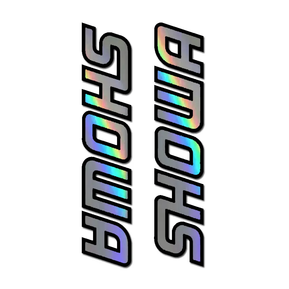 Для Showa вилка графические наклейки/наклейки MX Мотокросс испытания дорожные гонки спорт велосипед