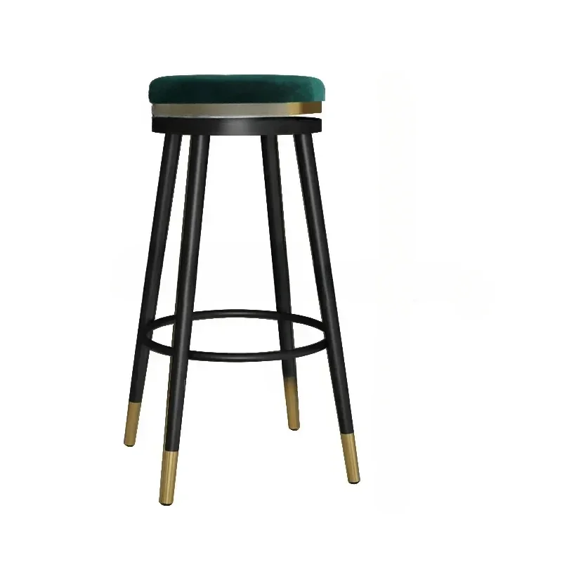 Modern Bar Stools High Swivel Gold Luxury Vintage Nordic Bar Chair Designer Dining Silla Para Barra  Bar Furniture