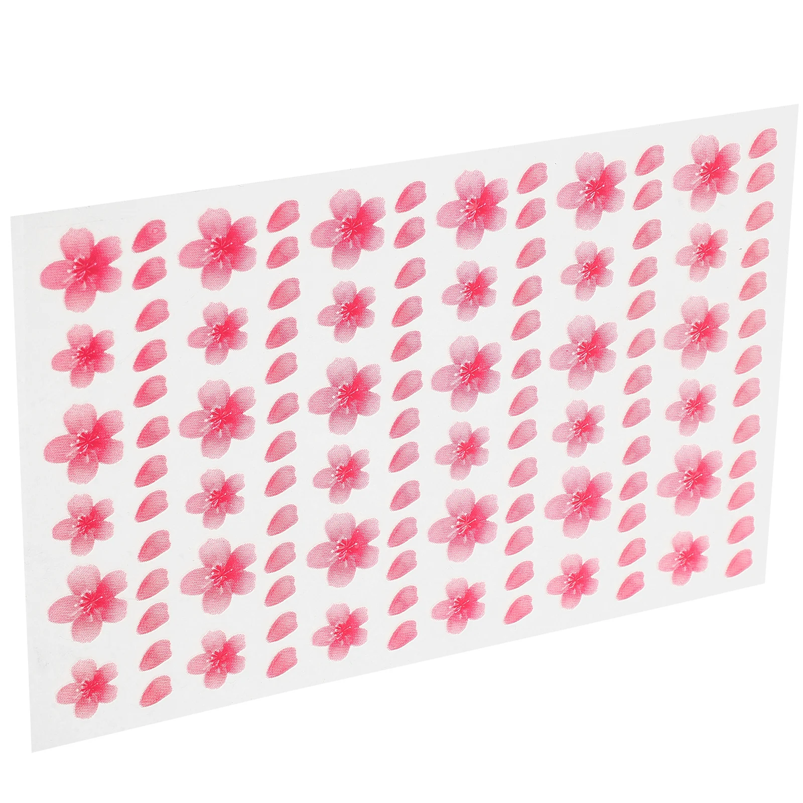 Cherry Blossom Stickers Sheet Self Adhesive Flower Facial Decals For Makeup Party Wedding Envelope Seal Sticker Label