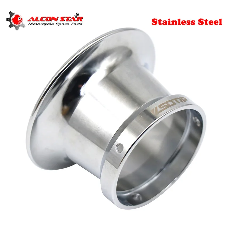 Alconstar Stainless Steel 50mm Motorcycle Carburetor Air Filter Wind Horn Cup For Keihin MIKUNI PWK 21/24/26/28/30 PE28 PE30