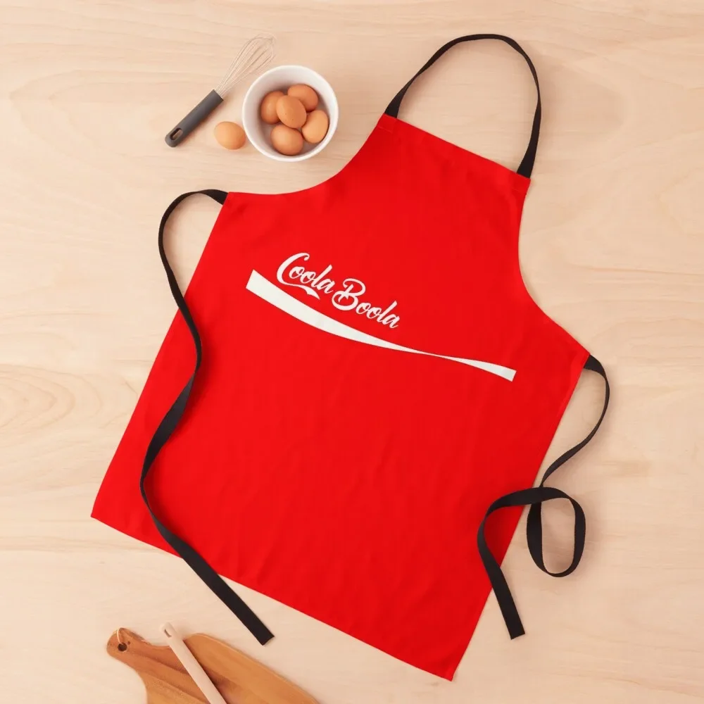 

Coola Boola - white letters Apron Things For Home And Kitchen Cooking Clothes Kitchen accessories Apron