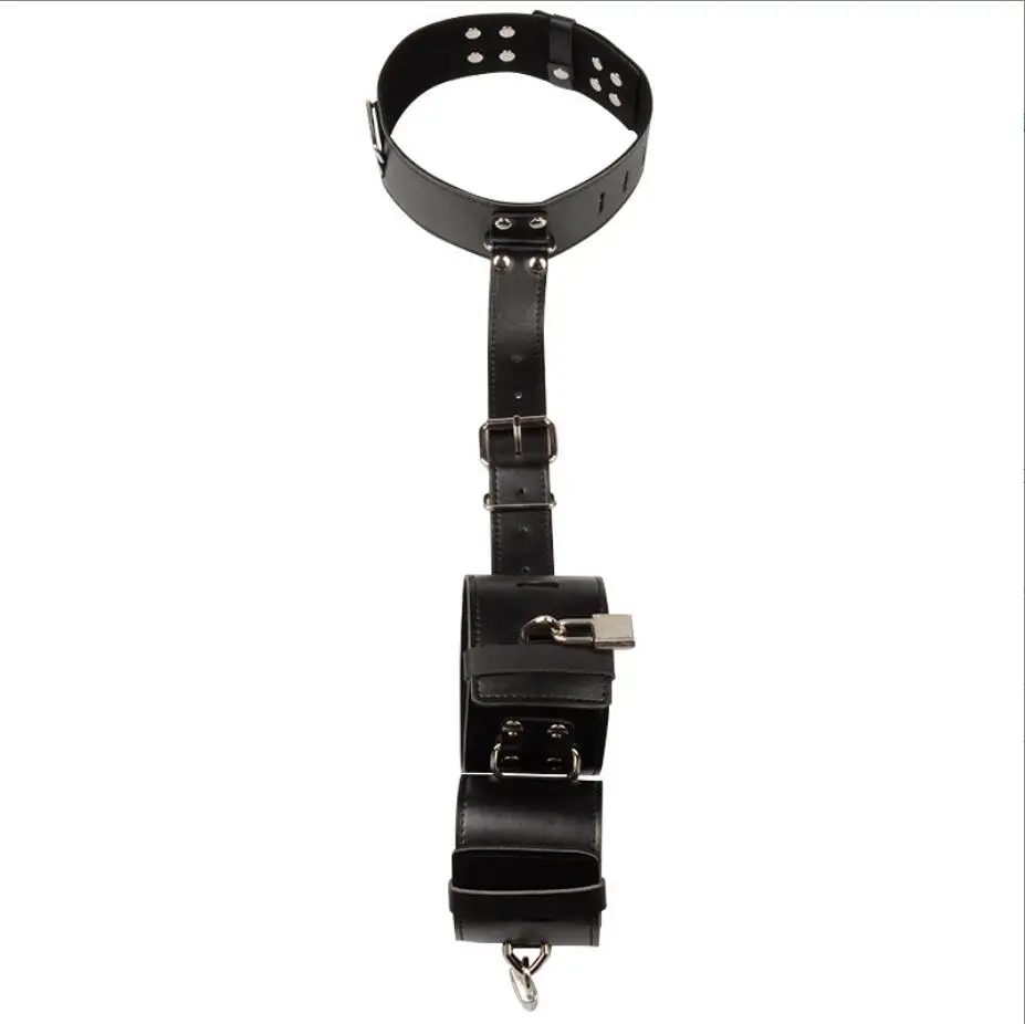 BDSM ألعاب الكبار المثيرة الإناث الأزواج المثيرة لوازم الرقيق الرقبة أصفاد النايلون عبودية تسخير طوق الوثن الجنس لعب S3181