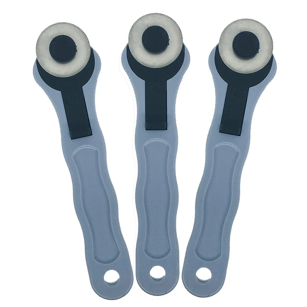 28mm Rotary Cutter Leather Craft Circular Blade Disc Mini Carpet Fixed Blade Knife Fabric Cutter DIY Sewing Tools for Patchwork