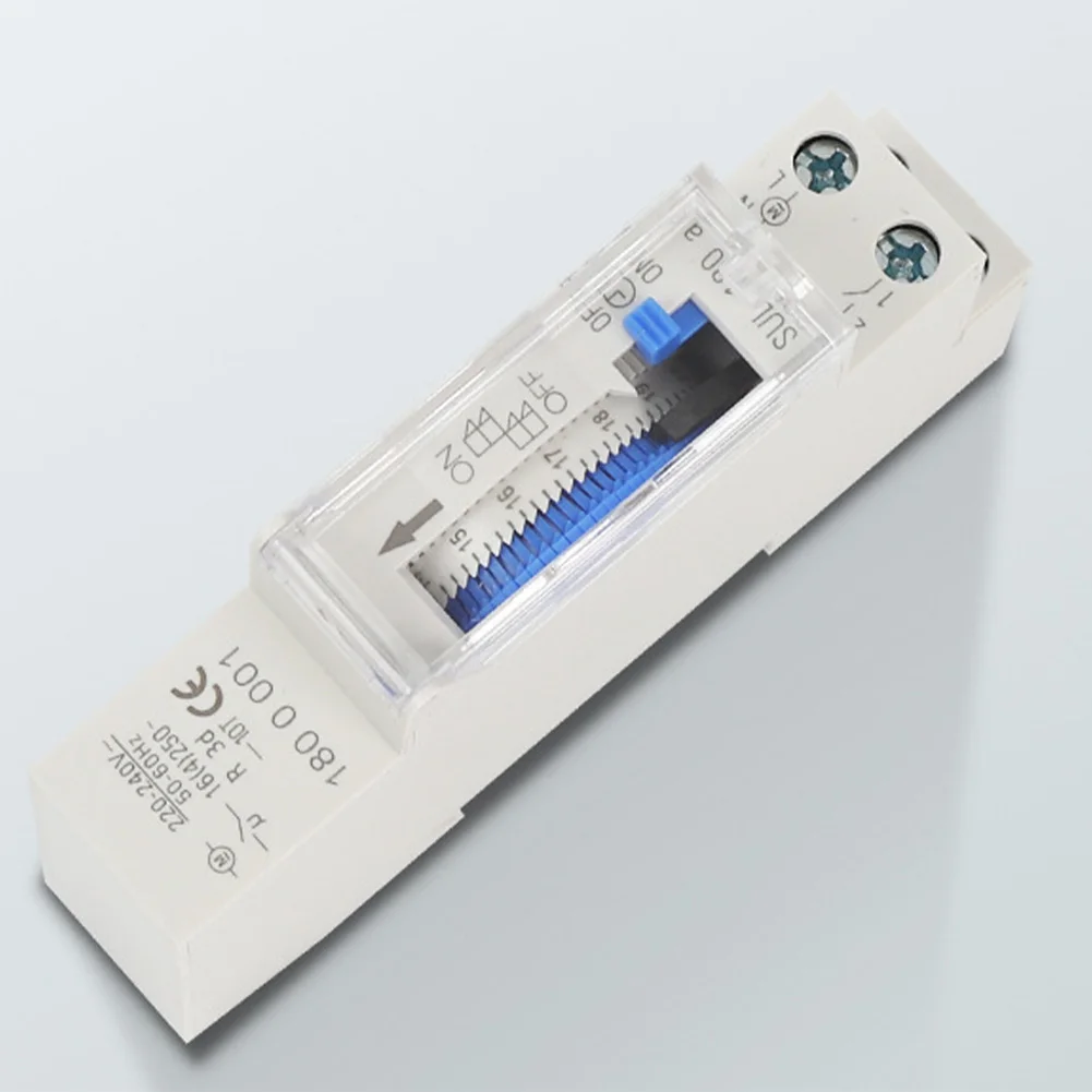 White Analog Timer Mechanical Timer For Home Timer Cyclic Timer Maximum Switching Voltage 230VAC Plastic Housing