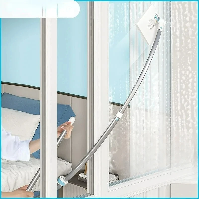 Hot Telescopic High-rise Window Cleaning Glass Cleaner Brush For Washing Window Dust Brush Clean Windows scraper