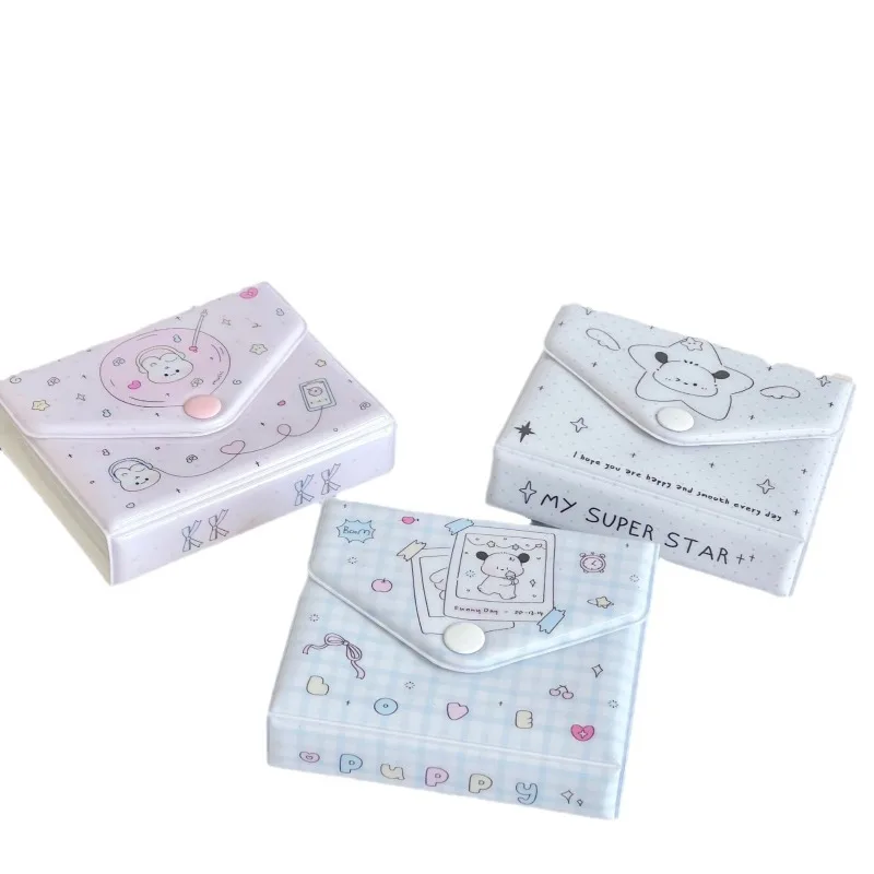 Hot Ins Style Cartoon Star Cartoon Envelope Card Pack, A Palace Card Ple, Small Card Storage, Album Photo, Testeur