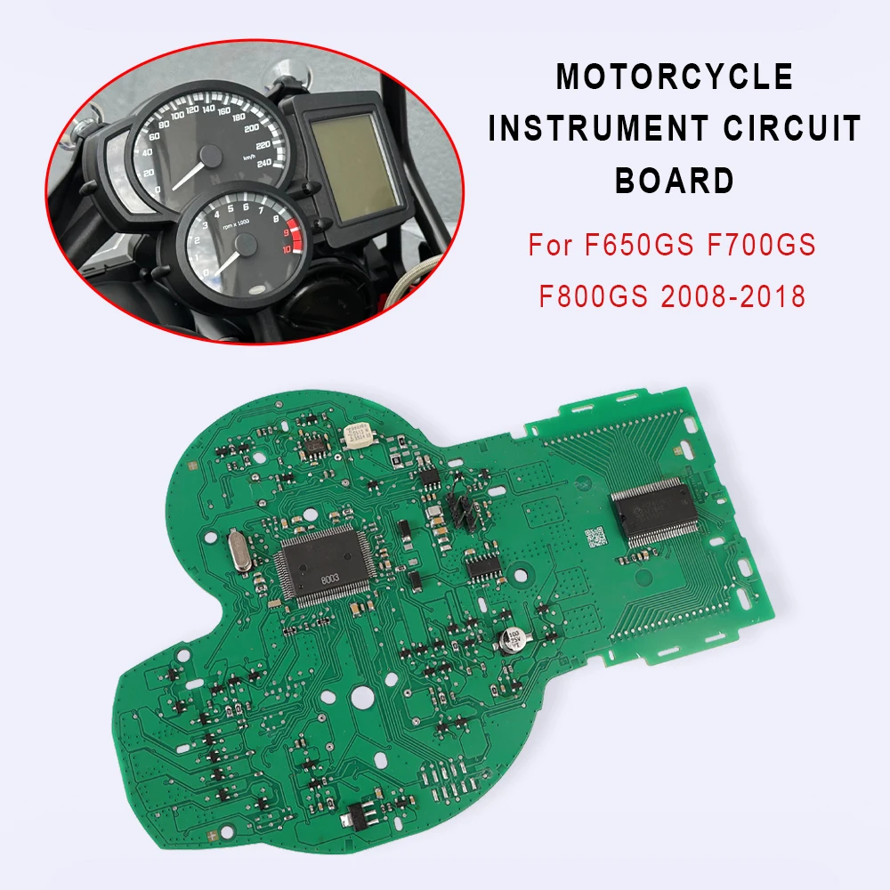 Motorcycle Instrument Cluster Circuit Board For BMW F650GS F700GS F800GS 2008-2018 LED Speedometer Panel Replacement Accessories