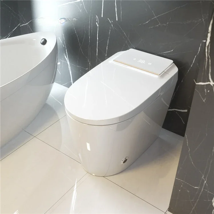 

Good price Multifunctional Electronic One Piece Toilet Bowl Auto Clean Intelligent Water Closet Bathroom Automatic Smart Toilet