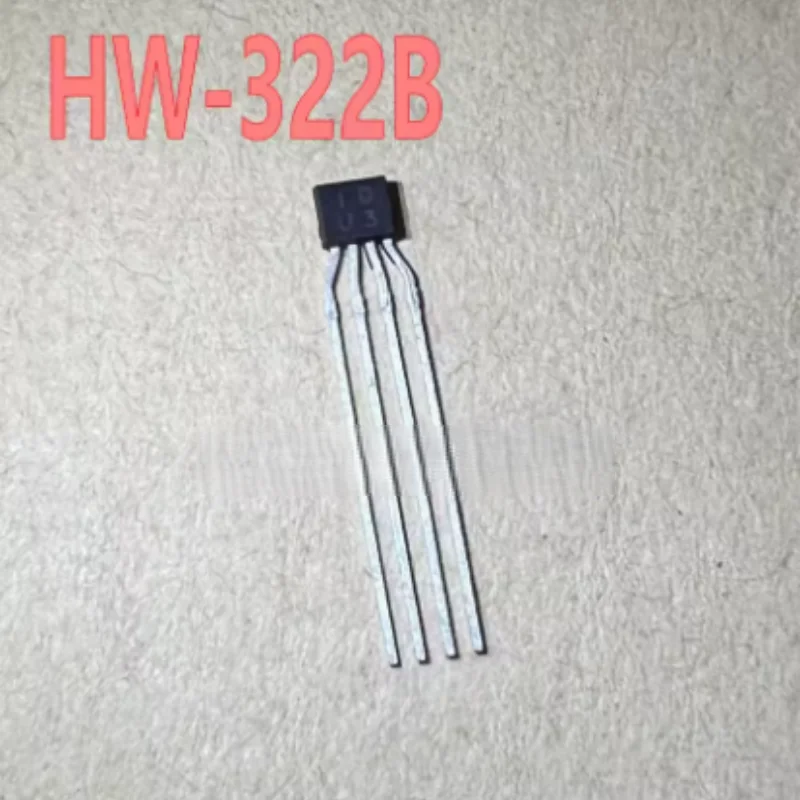 10pcs HW-322B four-pin linear Hall element HW322B current sensor YS322B detection current