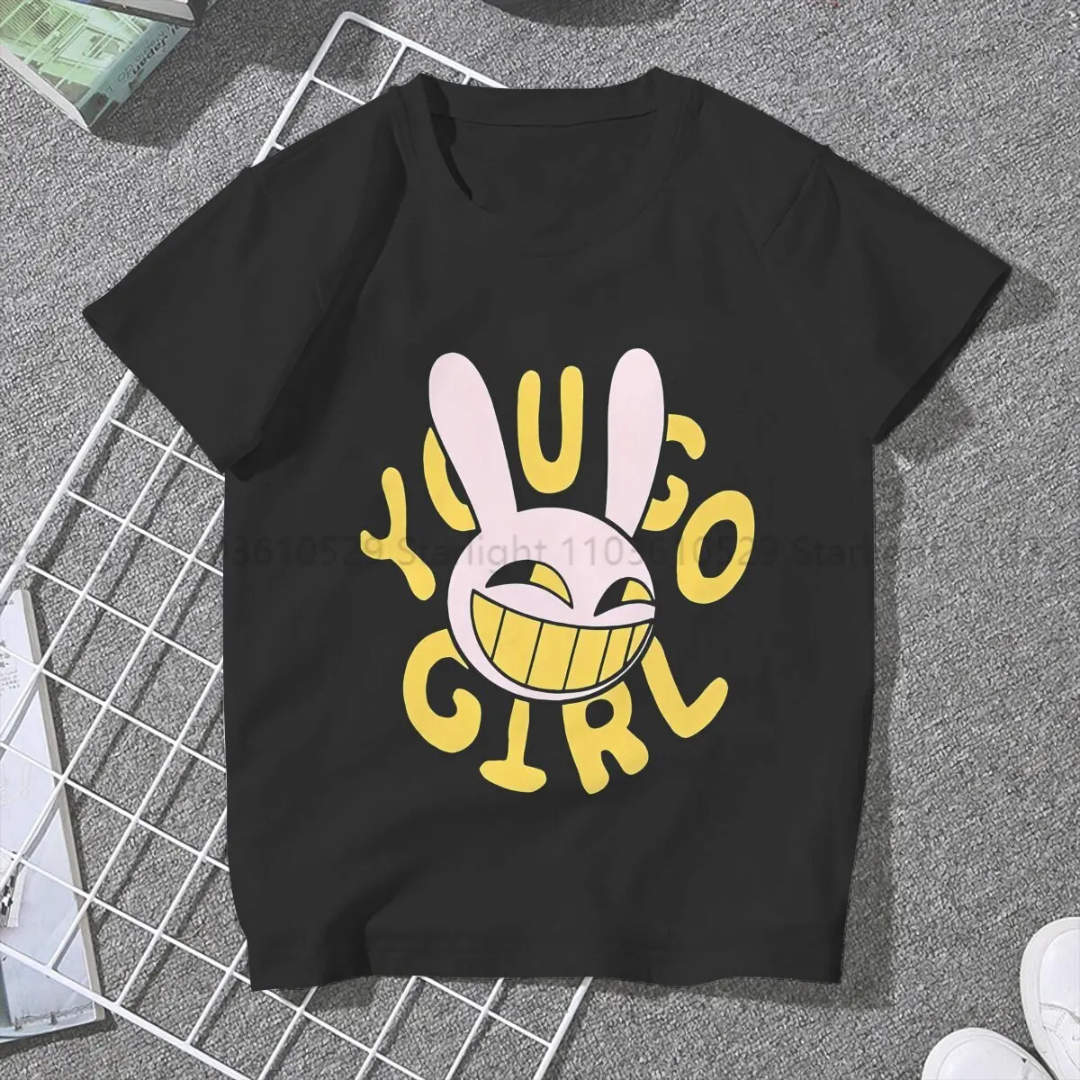 You Go TShirt For Girls The Amazing Digital Circus Y2k Tops Harajuku Ladies Polyester T Shirt Soft Graphic