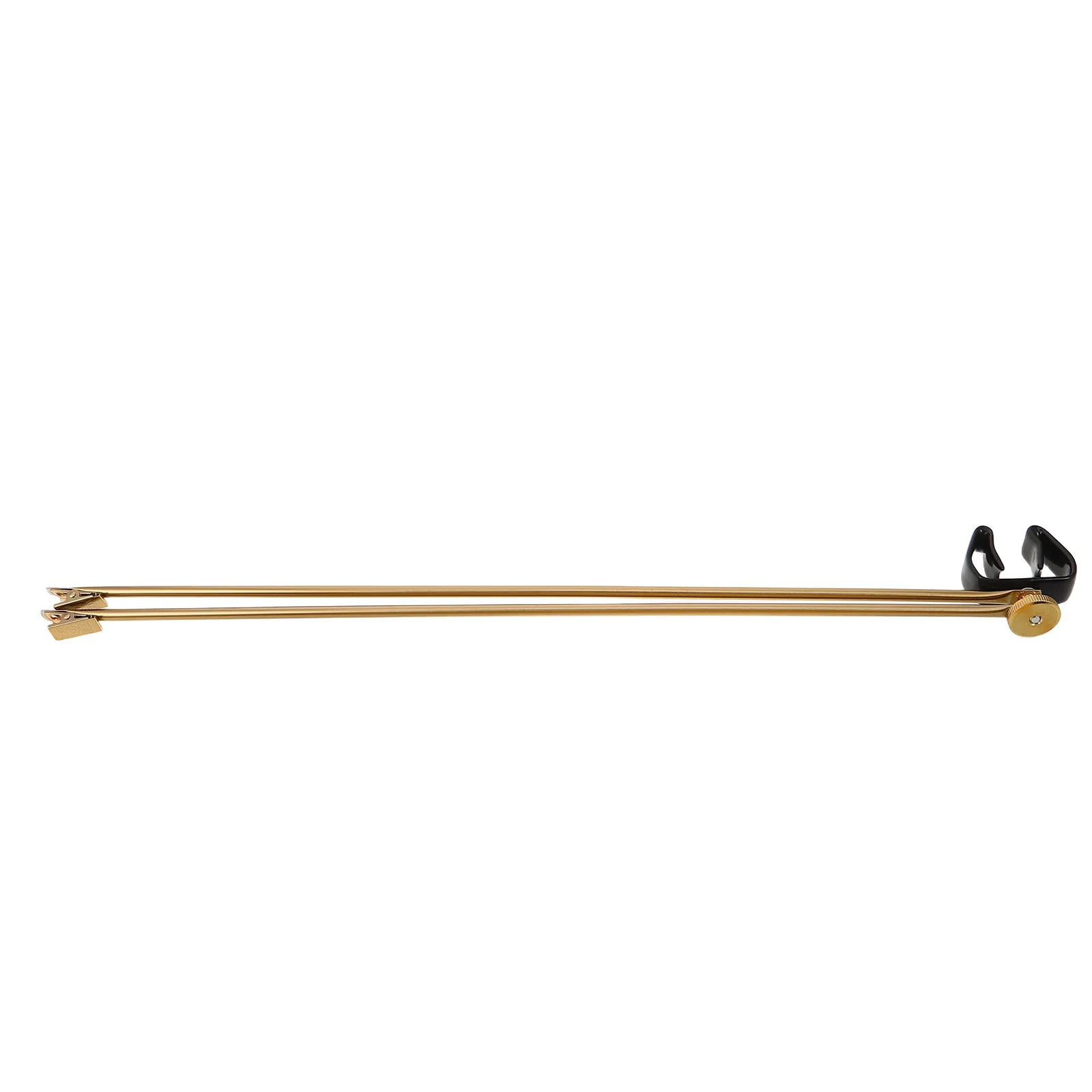Stainless Steel Flagpole Spreader Adjustable Flag Holder V-Shaped Support Arms Non-Slip Clips Floor Standing Flag Stand