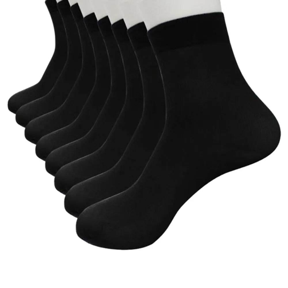 4 Pairs Men Women Solid Color Versatile Breathable And Comfortable Cotton Stock Ultra-thin Elastic ins trendy low cut short sock