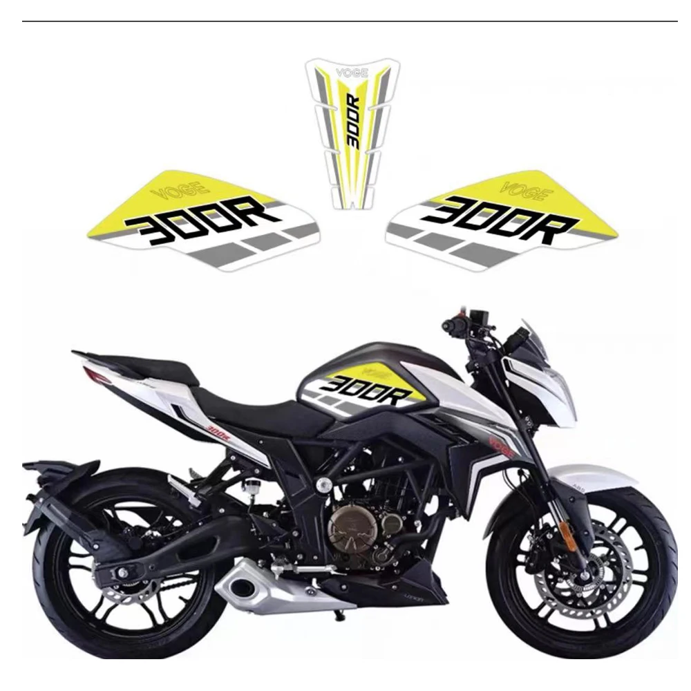 

Motorcycle Decals Decoration Fuel Tank Body Protection Sticker For VOGE 300RR 300R