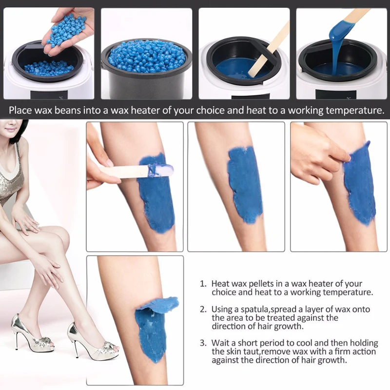 Hair Removal Machine Wax Heater Depilatory Epilator Wax-melt Waxing Kit Paraffin Heater Wax Beans Bead Heating Machine