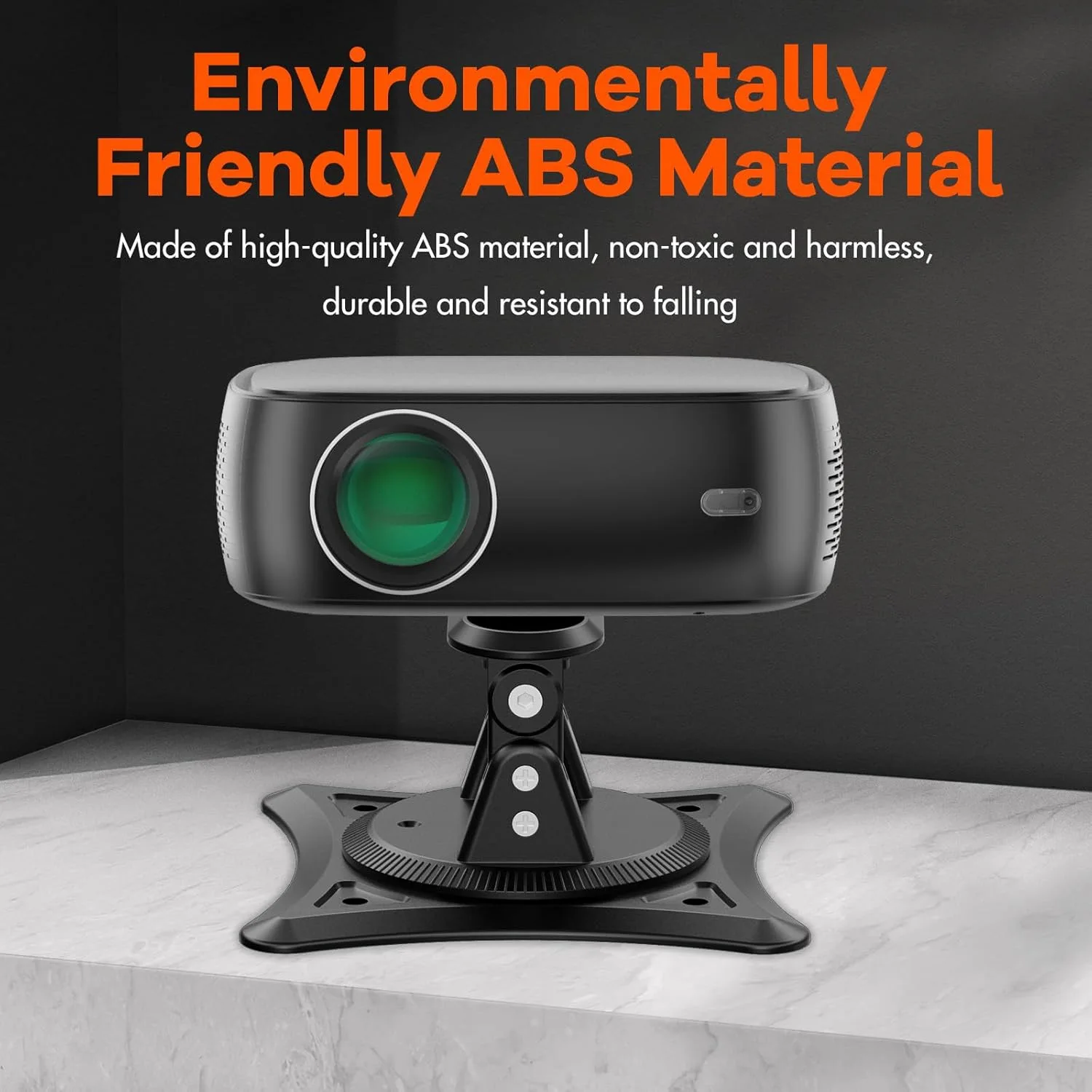 Mini Projector Desktop Wall Mount Stand Ceiling Bracket Holder 1/4 Screw Hole Projector Holder Screw for hy300 YG300 J15 Camera