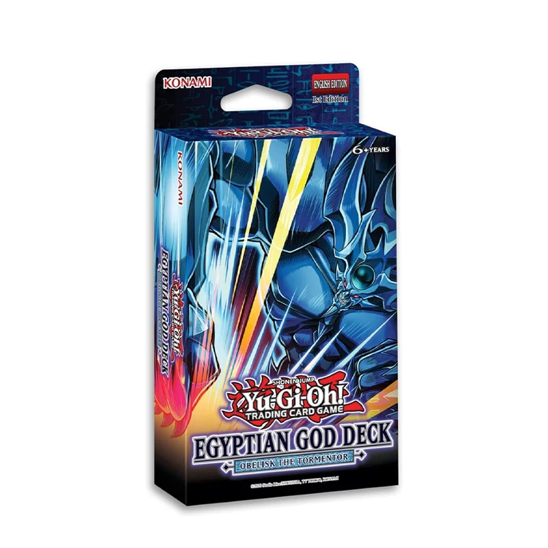 ยูกิโอ! TCG Phantom God Deck EGS1/EGO1 การ์ดการ์ดเทพอียิปต์ SLIFER Deck Multicolor