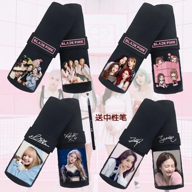 

Black Pink Creative Stylish Pencil Bags and Novelty Pencil Cases Practical Decorative Stationery Gifts Perfect for Students