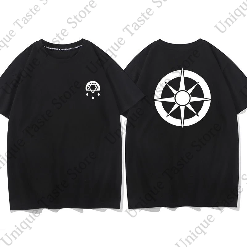 ‌Wandering Witch T Shirt Elaina Stardust Witch Sigil T-shirt Summer Cotton Short Sleeve Tee Anime The Journey Of Elaina Tops
