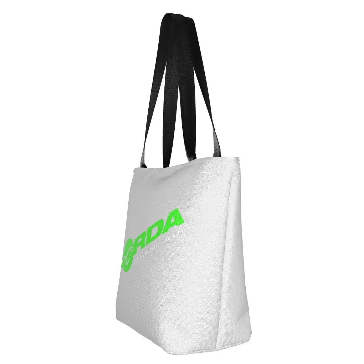 Korda Logo pancing tas belanja tas belanja wanita ikan mas nelayan hadiah kanvas bahu tas belanja tas tangan kapasitas besar