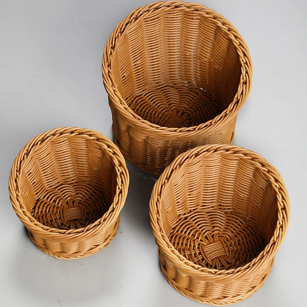 

1 шт., органайзер для овощей и фруктов, тканая корзина для хранения для кухонной кладовой, декоративный контейнер для еды, бытовая корзина, товары для дома