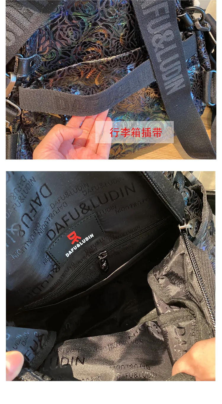 Women's Backpack New Trend Sequin Design Schoolbag Luxury Bolsas De Mujer Designer Sac A Dos Femme Anti Vol Brand Mochilas