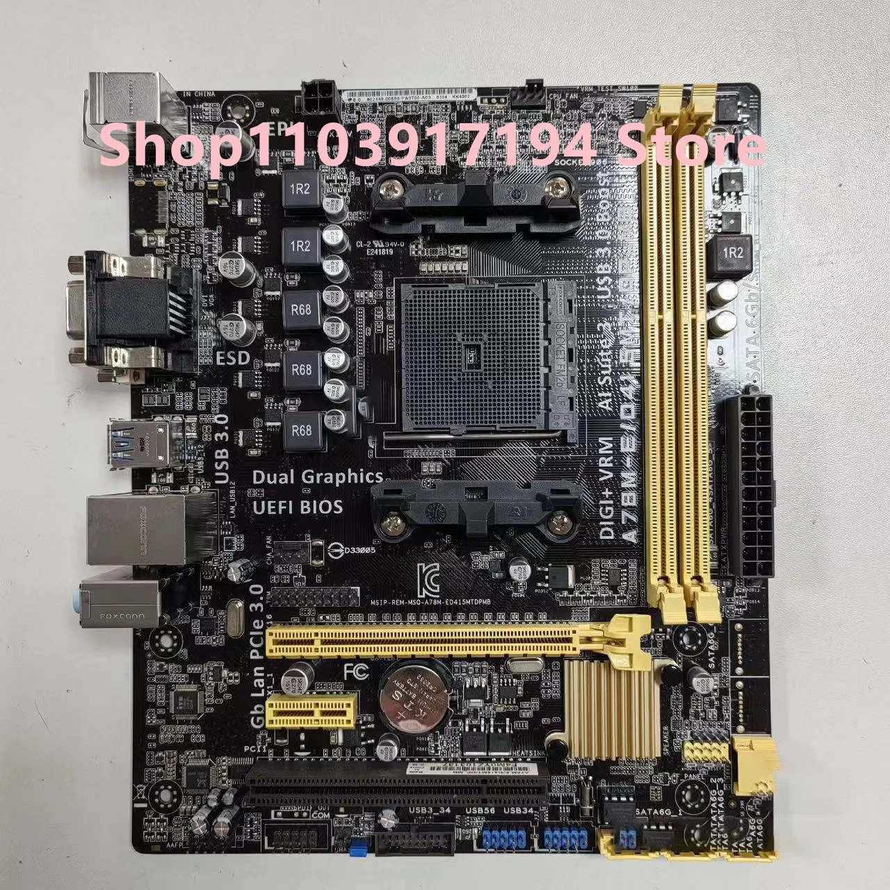 FOR  ASUS A78M-W/D41 5MT/DP_MB  Motherboard