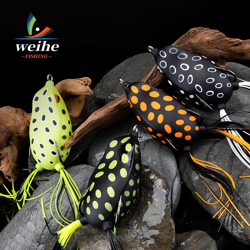 WEIHE Froschköder 6,8cm 17,5g Schwimmender Köder Angelzubehör – Detail 1