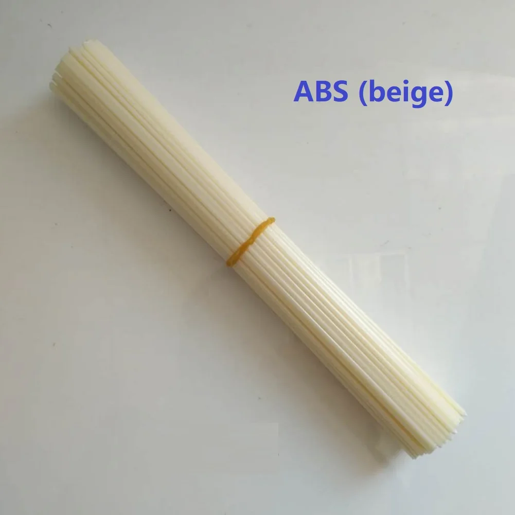 Grey White Black Beige Color Welding Rods 200mm ABS/PP/PVC/PE Bumper Repair Plastic Soldering Supplies Welding