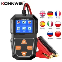 KONNWEI KW218 Car Motorcycle Battery Tester 12V 6V Battery System Analyzer 2000CCA Charging Cranking Test Tools for the Car