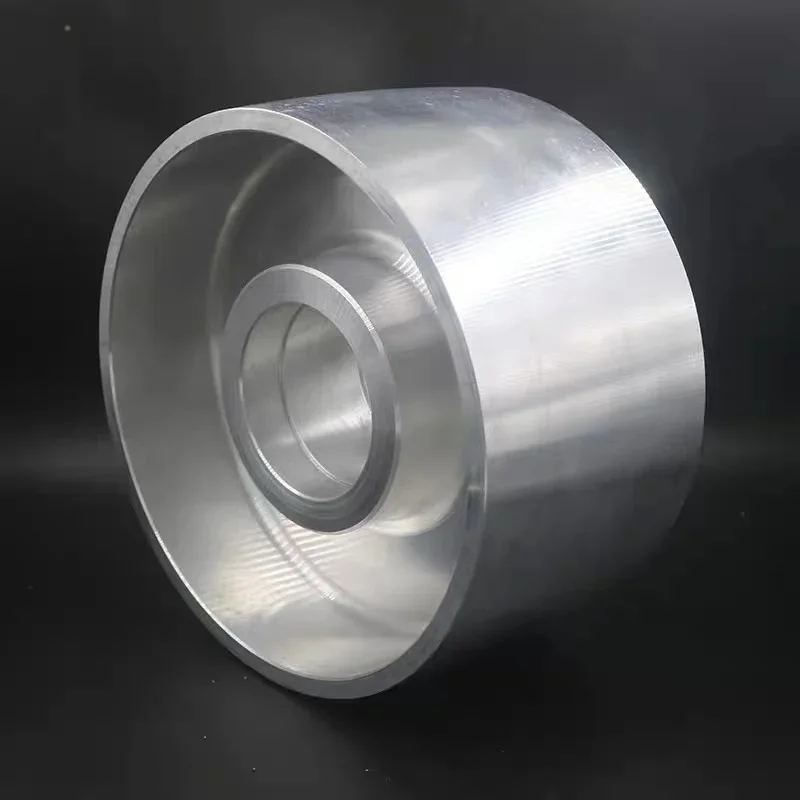 150x100x24MM Aluminum Contact Wheel Active Wheel For Electric Belt Sander Machine With 8x4MM Keyway DIY Sharpener Machine