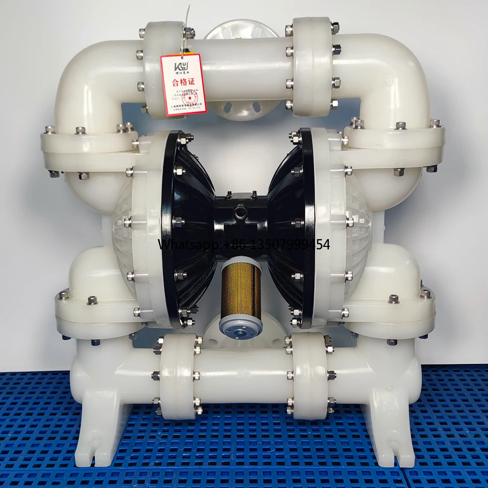 High Quality PP Pneumatic Diaphragm Pump 3 Inch Low Pressure for Clean Water Sewage Handling Kaiyang Brand 1 Year Warranty