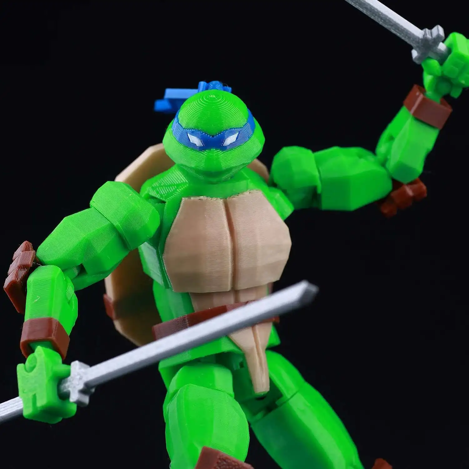 ​​9L 3D TMNT Bandana Titan13 Dummy13 Figure Accessories​ Anime Multi-Jointed poseability Lucky13 CT Toys For Display Snodabilità